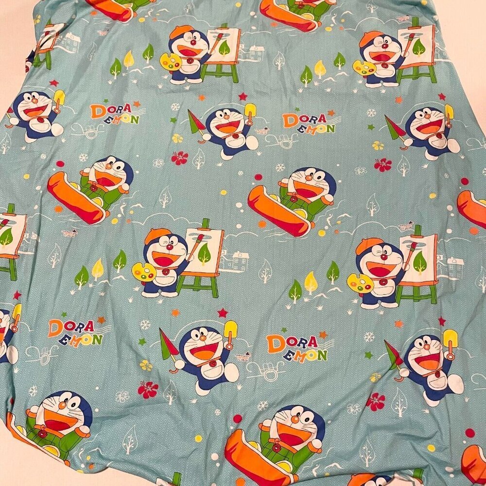 Doraemon Full Fitted Bed Sheet Thang Loi International